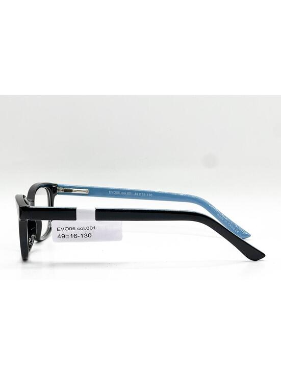 Evo 005 001 Black Authentic Eyeglasses 49-16-130 main image 4